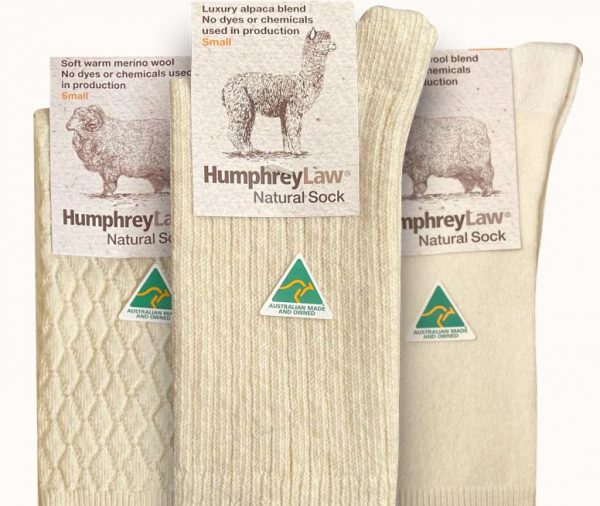 Humprey Law Natural Sock Range